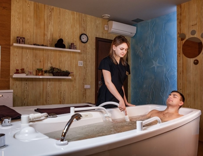 Водные процедуры - Санаторий «Юность» Беларусь